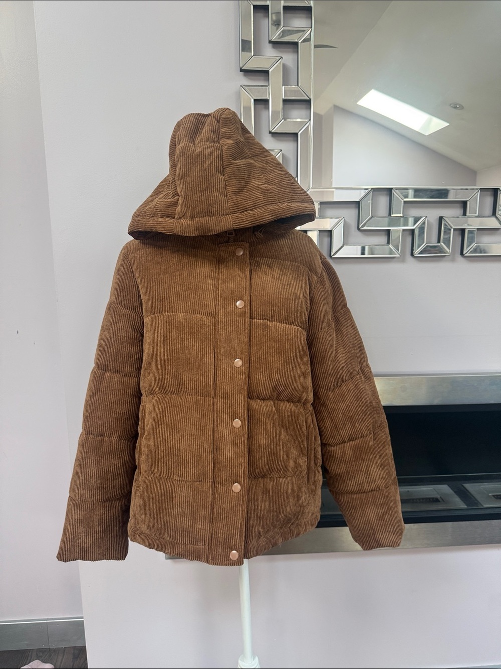 Ci Sono Corduroy Puffer  size XL